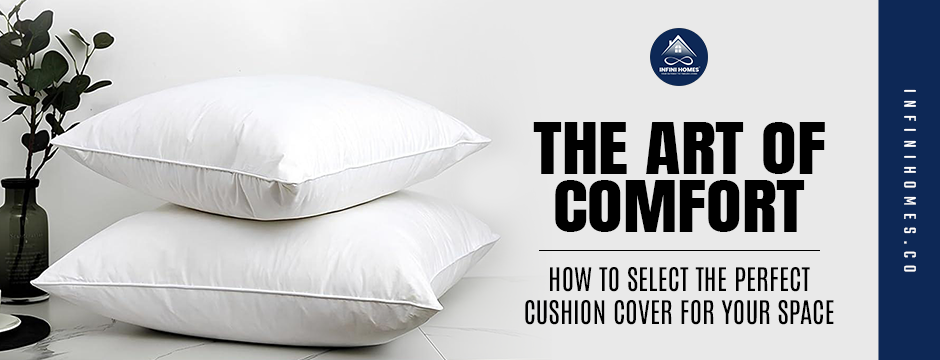 The Art of Comfort: How to Select the Perfect Cushion Cover for Your Space