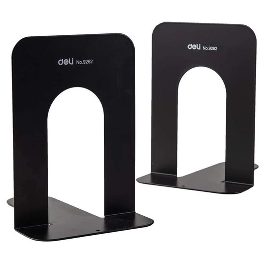 Deli 9262 Metal Book Ends UAE - Premium Office Organizers Dubai Abu Dhabi
