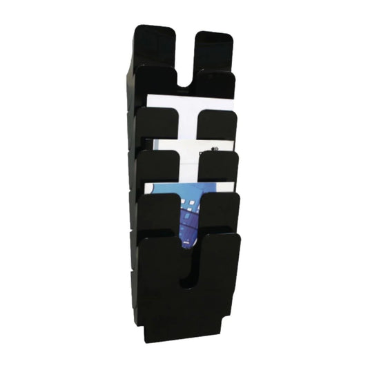 Durable FLEXIPLUS 6 A4 Wall Mounted Brochure Holder - Premium Office Display Solution UAE