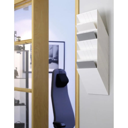 Durable FLEXIBOX 6 A4 Wall Mounted Brochure Holder - Premium Display Solution UAE