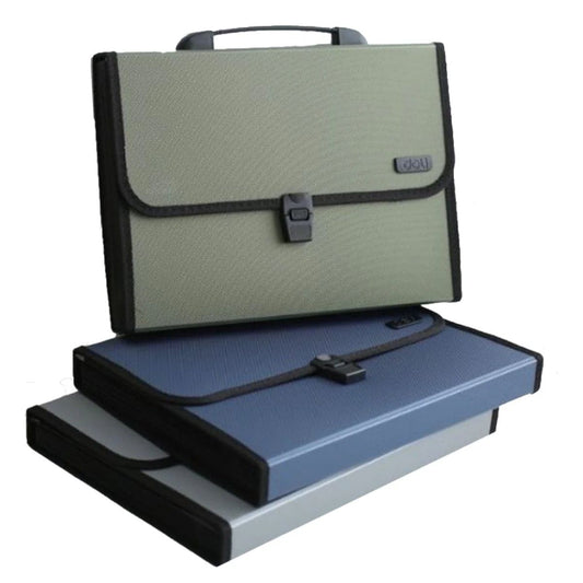 Deli Expanding File Case A4 - 12 Divisions UAE | Dubai Abu Dhabi Sharjah Office Organizer