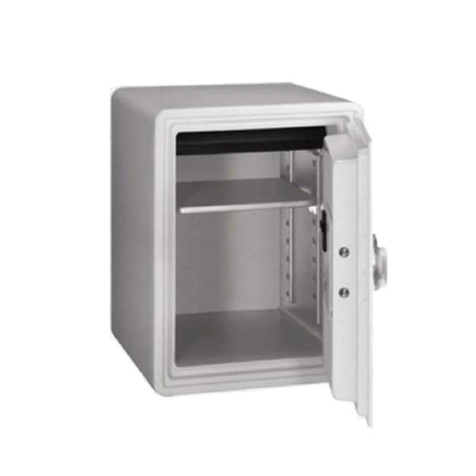 Eagle YES-031DK Fire-Resistant Safe – White, Digital + Key Lock System