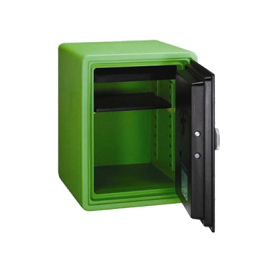 Eagle YES-031DK Fire-Resistant Safe – Green, Digital + Key Lock System
