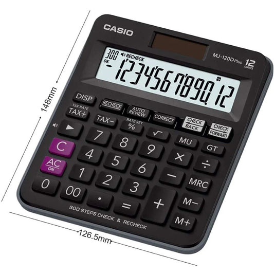 Casio MJ-120D Plus Calculator - Professional Desktop Calculator UAE | Dubai Abu Dhabi Sharjah