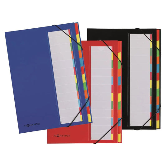 Pagna Filing Book A4 - 12 Compartment Office Organizer UAE | Dubai Abu Dhabi Sharjah