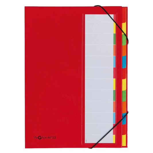 Pagna Filing Book A4 - 12 Compartment Office Organizer UAE | Dubai Abu Dhabi Sharjah
