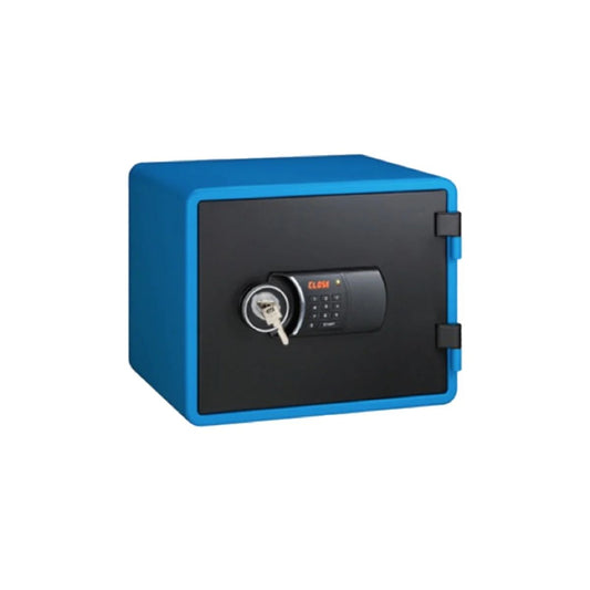 Eagle YESM-020K Fire-Resistant Safe – Blue, Digital + Key Lock System