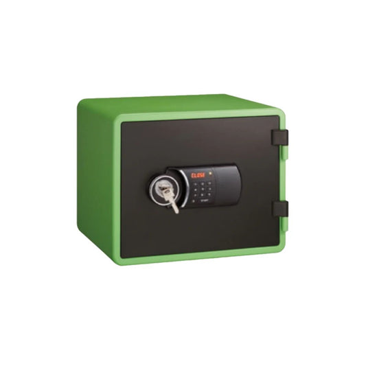 Eagle YESM-020K Fire-Resistant Safe – Green, Digital + Key Lock System