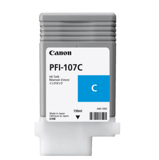 Canon PFI-107C Cyan Ink Tank 130ml - UAE Wide Delivery | Dubai Abu Dhabi Sharjah