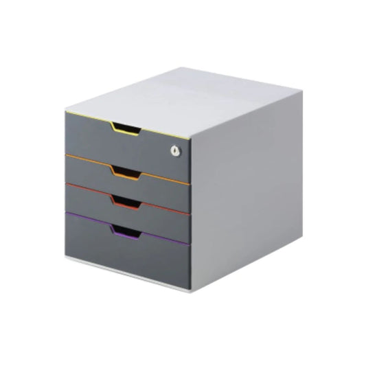 Premium File Cabinet Dubai UAE - Durable Varicolor SAFE 4-Drawer Office Storage with Lock