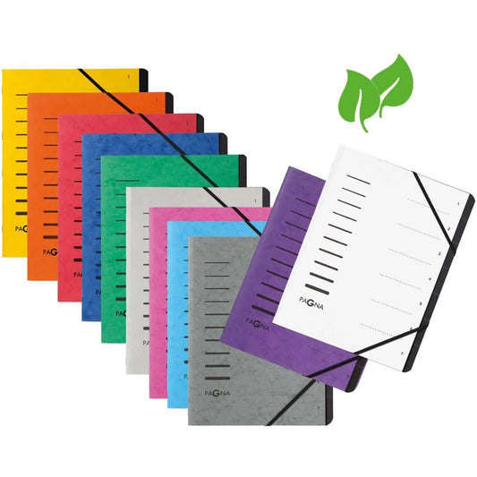 Pagna Manila Folder A4 UAE - 7 Tab Document Organizer Dubai Abu Dhabi Sharjah