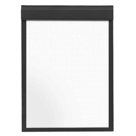 Konrad S. Premium A4 Clipboard with Magnetic Flap - PU Leather Black | UAE Business Essentials