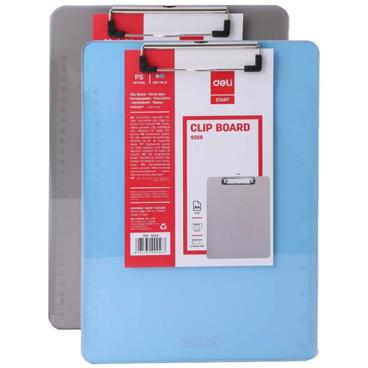 Deli A4 Plastic Clipboard with Ruler - Dubai, Abu Dhabi, Sharjah UAE Delivery