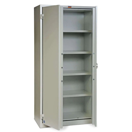 Valberg BM 1993 EL Fire-Resistant Cabinet Safe – Grey, Digital Lock System