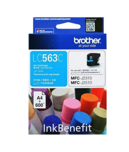 Brother LC563 Cyan Ink Cartridge LC563C - UAE Wide Delivery | Dubai Abu Dhabi Sharjah