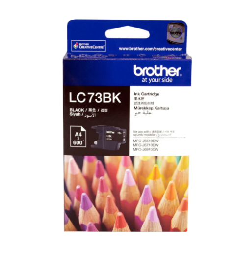 Brother LC73 Black Ink Cartridge LC73BK - UAE Wide Delivery | Dubai Abu Dhabi Sharjah