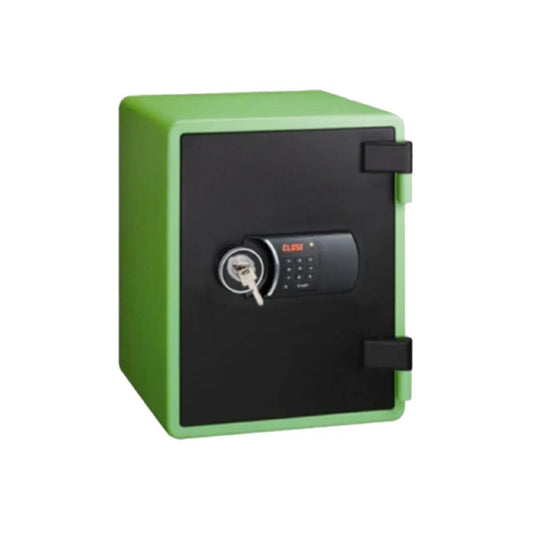 Eagle YES-031DK Fire-Resistant Safe – Green, Digital + Key Lock System