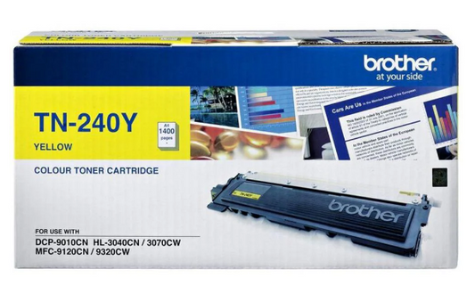 Brother TN-240Y Yellow Toner Cartridge - UAE Wide Delivery | Dubai Abu Dhabi Sharjah
