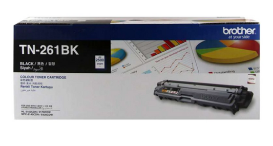 Brother TN-261BK Black Toner Cartridge - UAE Wide Delivery | Dubai Abu Dhabi Sharjah