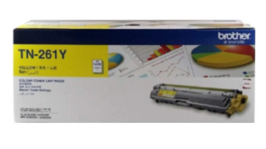 Brother TN-261Y Yellow Toner Cartridge - UAE Wide Delivery | Dubai Abu Dhabi Sharjah