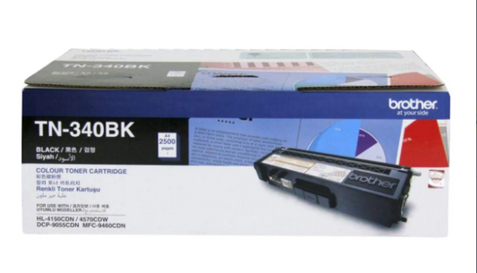 Brother TN-340BK Black Toner Cartridge - UAE Wide Delivery | Dubai Abu Dhabi Sharjah