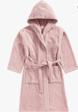 Kids Bathrobe UAE - INFINI HOMES Premium Soft Terry Cotton Hooded Robe Children's Sleepwear | Dubai