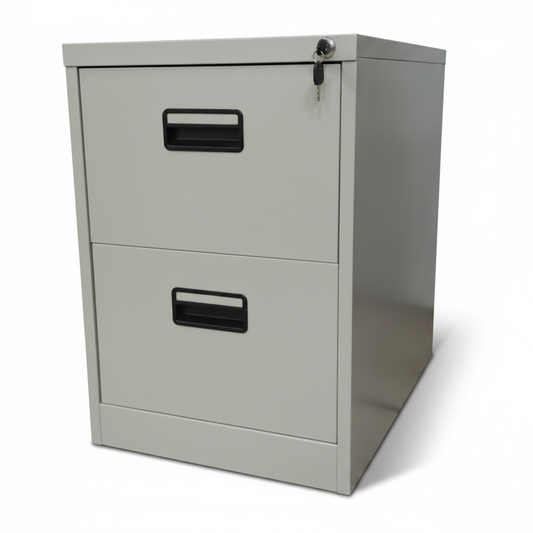 2-Drawer Metal Filing Cabinet for Office Storage UAE | IH-22 – INFINI HOMES