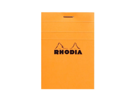 RHODIA Graph Ruled Notepad 80gsm Orange - Premium Office Supplies UAE | Dubai Abu Dhabi Sharjah