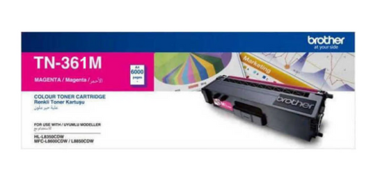 Brother TN-361M Magenta Toner Cartridge - UAE Wide Delivery | Dubai Abu Dhabi Sharjah