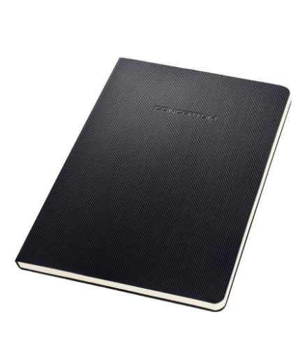 Sigel CONCEPTUM A5 Notepad - Premium Lined Softcover Black | UAE Delivery