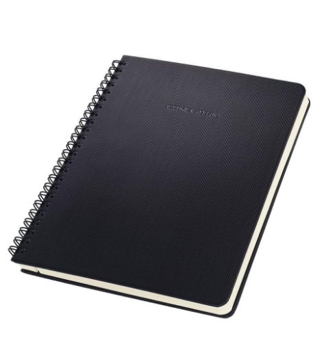 Sigel CONCEPTUM A5 Spiral Notepad - Premium Hardcover Lined Notebook | UAE Delivery