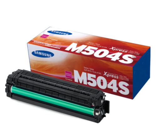Samsung CLT-M504S Magenta Toner Cartridge - UAE Wide Delivery | Dubai Abu Dhabi Sharjah