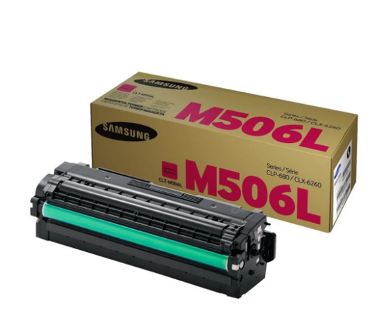 Samsung CLT-M506L Magenta Toner Cartridge - UAE Wide Delivery | Dubai Abu Dhabi Sharjah