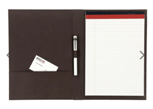 Premium Konrad S. Conference Folder A4 - UAE Made PU Leather Portfolio | Dubai Abu Dhabi Sharjah