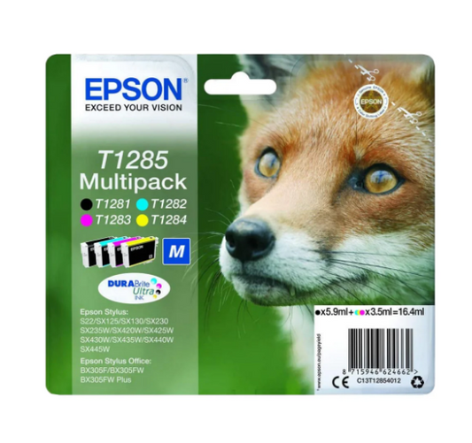 Epson T1285 Multipack Ink Cartridges - UAE Wide Delivery | Dubai, Abu Dhabi, Sharjah