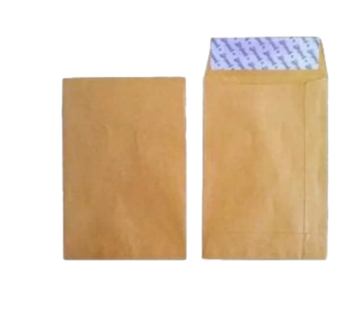Hispapel Brown Envelopes 6x4 inches (152x102mm) 80gsm - UAE Wide Delivery to All Emirates