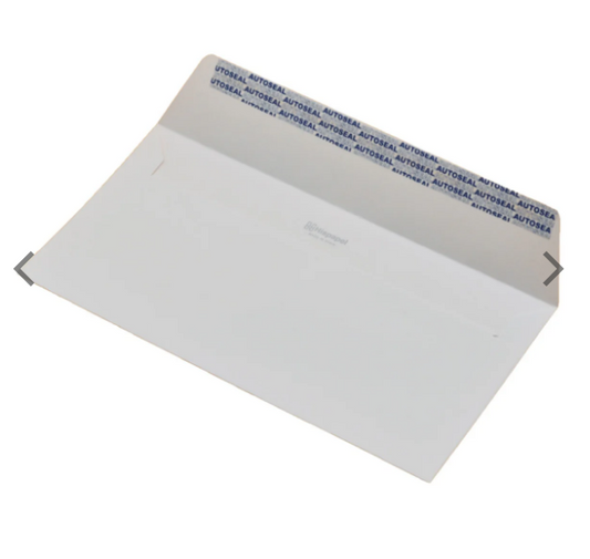 DL Envelopes with Window 115x225mm UAE | Premium White Office Envelopes Dubai Abu Dhabi Sharjah
