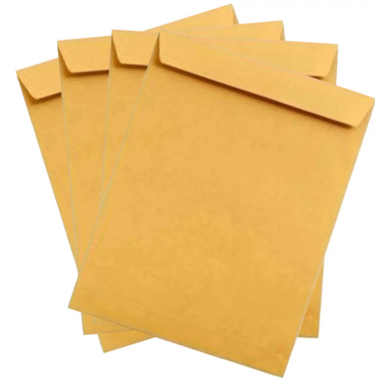 Hispapel Brown Envelopes 12x10 inches UAE | Premium Office Supplies Dubai Abu Dhabi