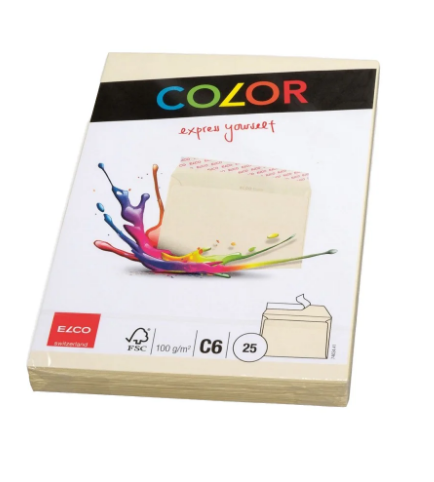 Premium Elco Color Envelope C6 Beige - UAE Wide Delivery | INFINI HOMES