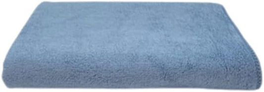 INFINI HOMES Premium Blue Microfiber Gym Towel - Quick Dry Bath Towel 50x100cm UAE