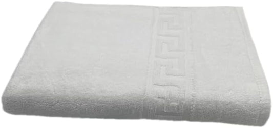 INFINI HOMES Magnolia White Luxury Bath Towel 70x140cm - Premium 600 GSM Cotton Hotel Spa Quality