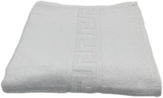 INFINI HOMES Magnolia White Luxury Hand Towel 50x80cm - Premium 600 GSM Cotton Bath Linen UAE