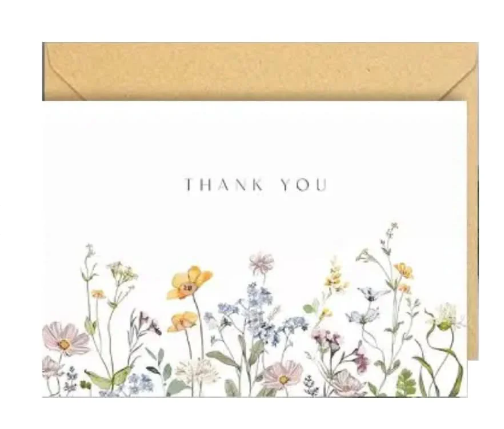 Thank You Greeting Cards UAE | Premium Quality Cards with Envelopes | Dubai Abu Dhabi Sharjah