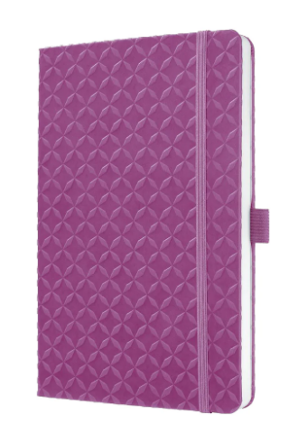 Sigel JOLIE A5 Hardcover Lined Notebook Pink Purple - Premium Office Supplies UAE