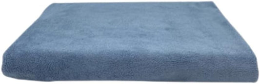 INFINI HOMES Premium Blue Microfiber Hair Towel - Quick Dry Bath Linen 70x140cm UAE