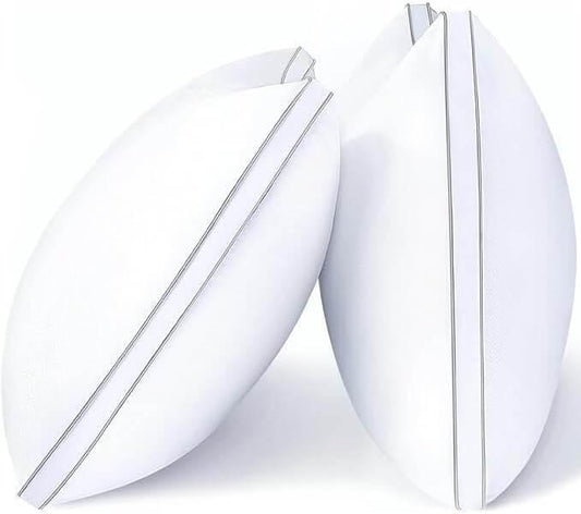 Premium Microfiber Pillows Dubai UAE - Hotel Quality Sleep Comfort Pack of 4