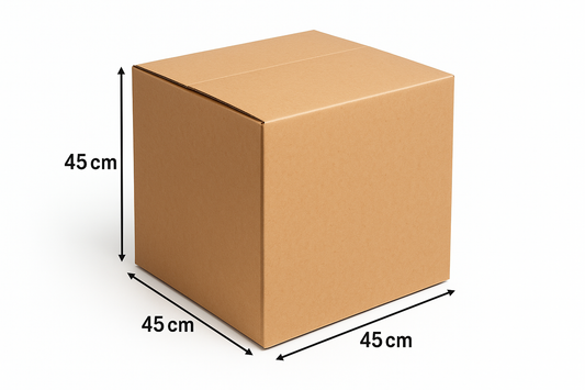 Cardboard Box 45x45x45cm UAE | Heavy Duty 5-Ply Shipping Carton Dubai Abu Dhabi