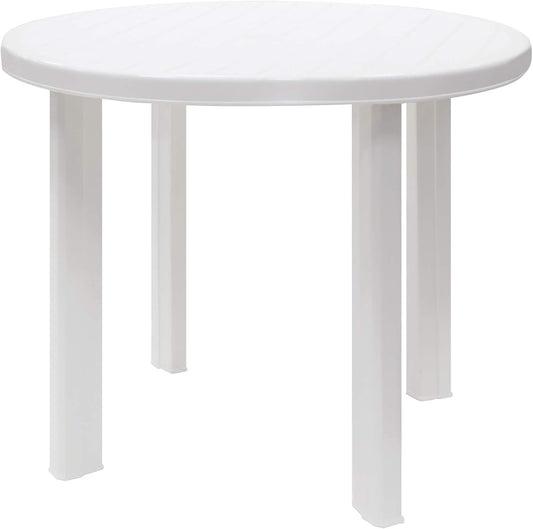 Premium Plastic Round Table 85cm - UAE Wide Delivery | Dubai Abu Dhabi Sharjah