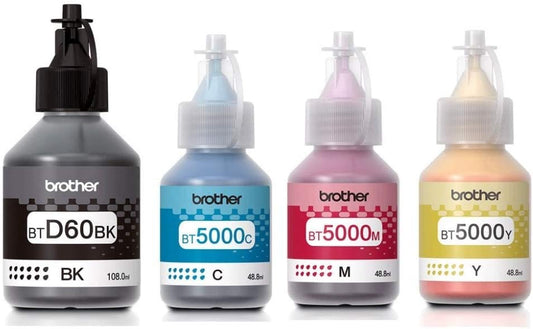 Brother Ink Bottles BTD60BK/BT5000CMY - UAE Wide Delivery | Dubai Abu Dhabi Sharjah