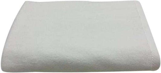 INFINI HOMES Iris White Luxury Bath Towel 70x140cm - Premium 600 GSM Cotton Hotel Spa Quality UAE